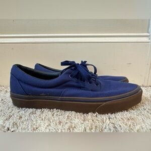 Vans Unisex Era (Canvas) Blue Skate Shoe Men’s 9.5 Women’s 11 Sneakers